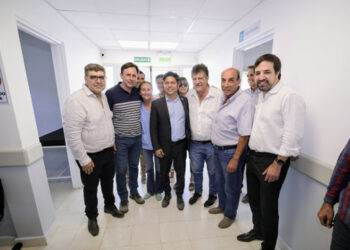 KICILLOF INAUGURO EL CAPS DE BARRIO “LOS EUCALIPTOS”. COMENZARA A FUNCIONAR EL AÑO PROXIMO