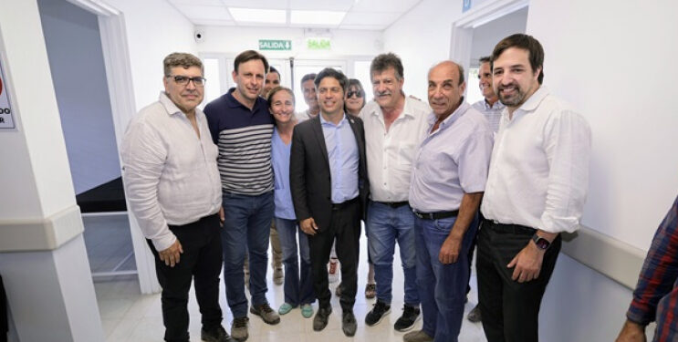 KICILLOF INAUGURO EL CAPS DE BARRIO “LOS EUCALIPTOS”. COMENZARA A FUNCIONAR EL AÑO PROXIMO