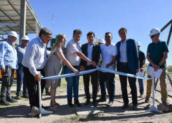 BARENGHI Y KICILLOF INAUGURARON LA NUEVA PLANTA DE CLOACAS EN O’BRIEN