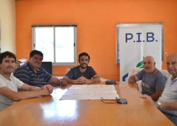 PRODUCCION DE LA MUNICIPALIDAD SE REUNIO CON EL CONSORCIO DEL PARQUE INDUSTRIAL