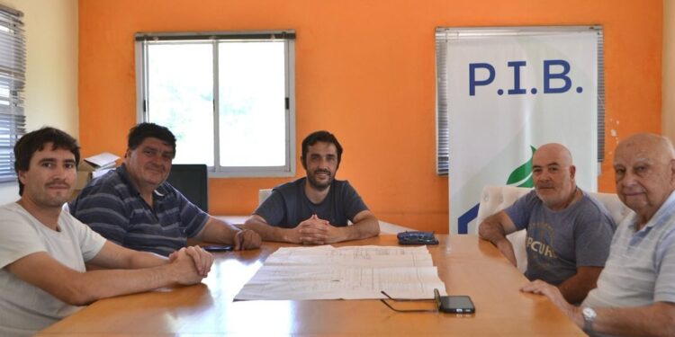 PRODUCCION DE LA MUNICIPALIDAD SE REUNIO CON EL CONSORCIO DEL PARQUE INDUSTRIAL