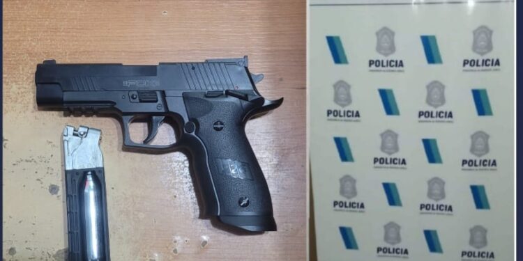 UN JOVEN DE 15 AÑOS DISPARÓ A OTRO CON UNA PISTOLA DE AIRE COMPRIMIDO