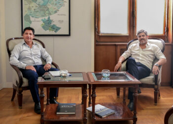 MARINUCCI SE REUNIÓ CON BIANCO PARA DEFINIR EL RUMBO DE LA GESTIÓN DE TRANSPORTE