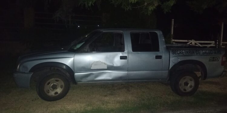 CAMIONETA DE LA MUNICIPALIDAD CHOCO DOS VECES EN LOS ULTIMOS 4 DÍAS