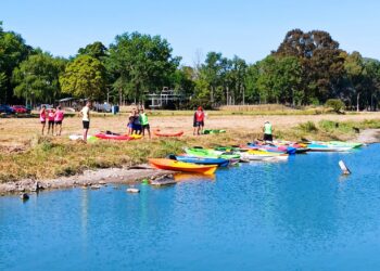 CLUB KRAKATOA REALIZO UN DUATLON CON PEDESTRISMO Y KAYAC