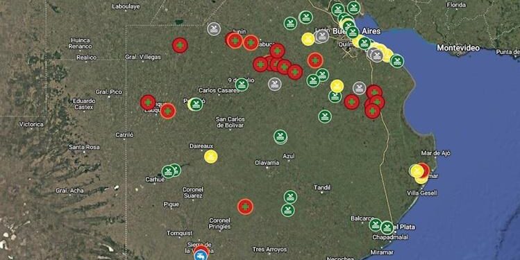 RECOMENDACION DE LA PROVINCIA. NO TOMAR CONTACTO CON EL AGUA DE LA LAGUNA DE BRAGADO