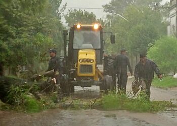 POR EL TEMPORAL, LOS MAYORES DAÑOS SE SUFRIERON EN MECHITA.