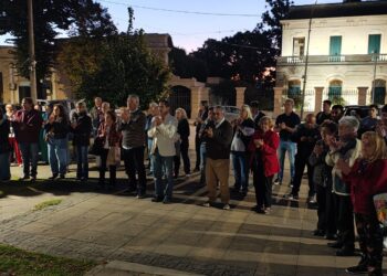 EL PRESIDENTE DE LA UCR DE LA PROVINCIA EN EL HOMENAJE A RAÚL ALFONSÍN EN BRAGADO