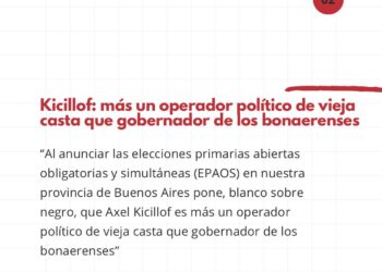 FUERTE CRITICA DE LA UCR BRAGADO A LA DECISION DE KICILLOF SOBRE LAS PASO
