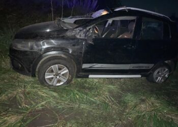 VUELCO EN RUTA 46. TERCER ACCIDENTE EN POCAS HORAS