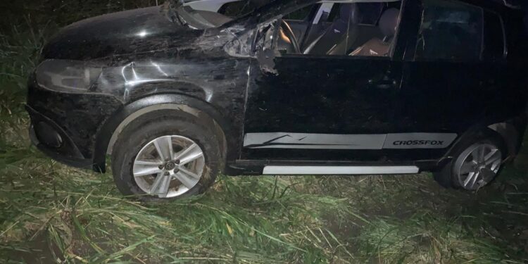 VUELCO EN RUTA 46. TERCER ACCIDENTE EN POCAS HORAS