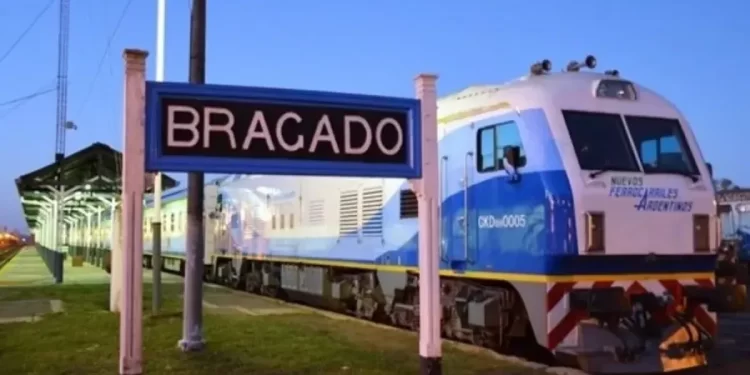 EL TREN SARMIENTO RECUPERARÍA SU SERVICIO DE LARGA DISTANCIA A BRAGADO EN TRES SEMANAS