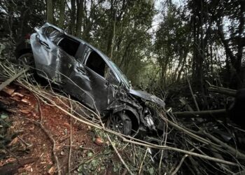 DESPISTE EN LA RUTA 205: CUATRO BRAGADENSES HERIDAS TRAS UN IMPACTANTE ACCIDENTE