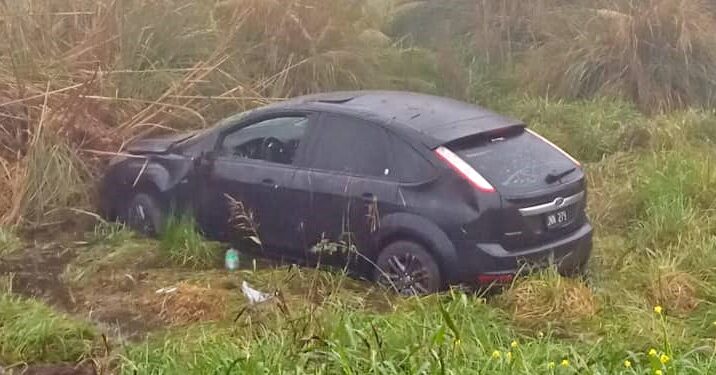 DESPISTE EN RUTA 5, AFORTUNADAMENTE SIN HERIDOS.