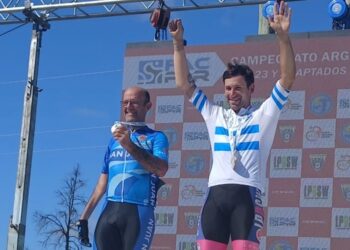 SEBASTIAN ALMIRON LOGRO NUEVAMENTE EL CAMPEONATO ARGENTINO DE CICLISMO ADAPTADO