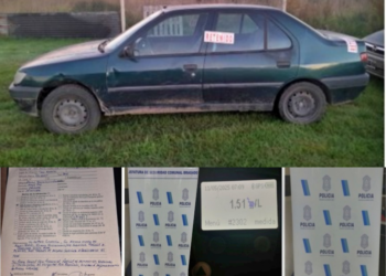 FUE INTERCEPTADO POR INSPECTORES DE TRANSITO Y TERMINO PELEANDO CON LA POLICIA