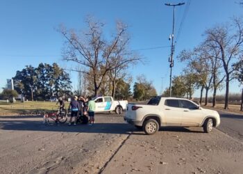 ACCIDENTE EN EL ACCESO PERÓN.