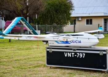 PROVINCIA REALIZO VUELOS CON DRONES DE SEGURIDAD EN BRAGADO