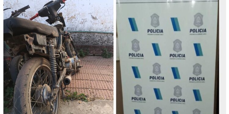 TIENE 14 AÑOS Y CONDUCIA UNA MOTO: FUE SECUESTRADA DESPUES DE UN CHOQUE
