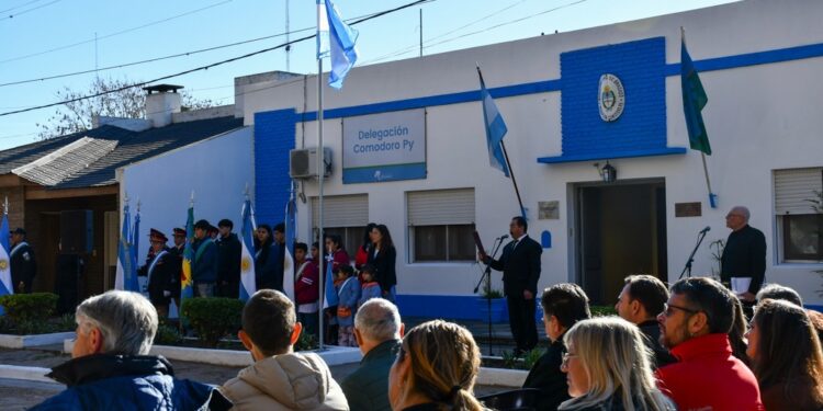 COMODORO PY TUVO SU ACTO OFICIAL POR SU 116º ANIVERSARIO 1 COMODORO PY TUVO SU ACTO OFICIAL POR SU 116º ANIVERSARIO