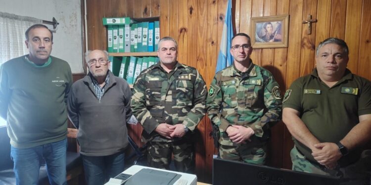 ASUMIO NUEVO JEFE DEL COMANDO DE PATRULLA RURAL BRAGADO 1 ASUMIO NUEVO JEFE DEL COMANDO DE PATRULLA RURAL BRAGADO