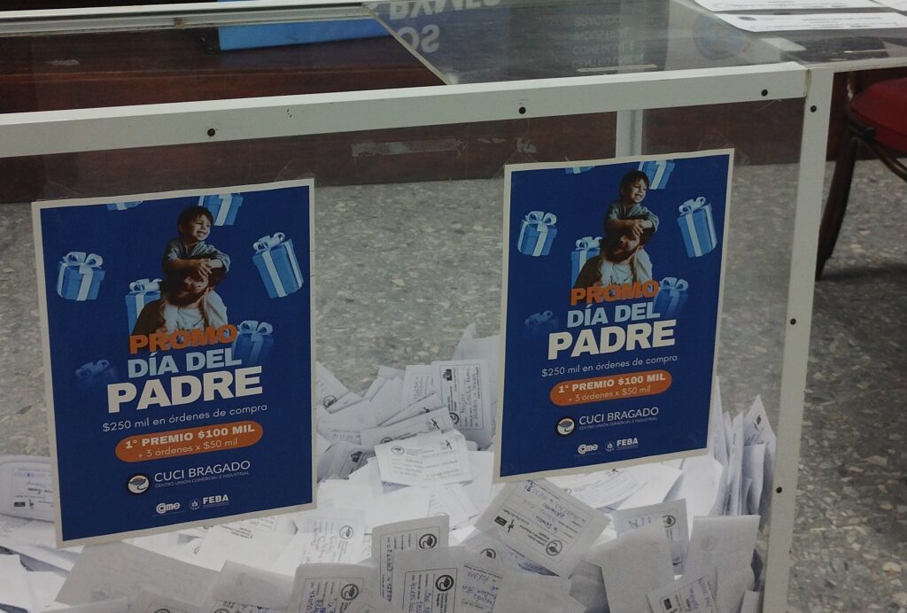 EL CUCI SORTEO LAS ORDENES DE COMPRA POR $ 250.000 DE LA PROMO DIA DEL PADRE 6 regalos2