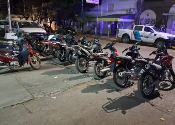 MASIVA RETENCION DE MOTOS: 16 FUERON SECUESTRADAS POR FALTAS EN GENERAL