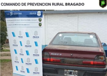 CPR BRAGADO REALIZO EL SECUESTRO DE DOS AUTOMOVILES EN LA ZONA RURAL