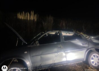 VUELCO EN RUTA 46. UNA PERSONA HERIDA