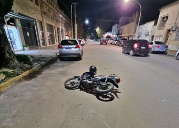 OTRO MAS. ACCIDENTE CON UNA MOTO INVOLUCRADA