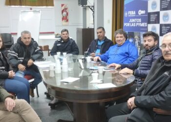 EL CENTRO UNIÓN COMERCIAL E INDUSTRIAL RECIBIO A LAS AUTORIADES DE SEGURIDAD DE BRAGADO