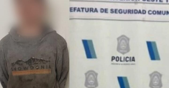 FUE APREHENDIDO CUANDO INTENTABA COMETER UN ILÍCITO EN UNA PARRILLA
