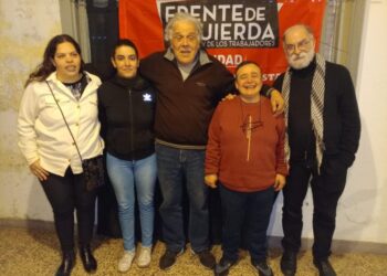 EL FRENTE DE IZQUIERDA LANZO SU LISTA EN BRAGADO: FUERTES CRITICAS A LA GESTION LOCAL Y NACIONAL