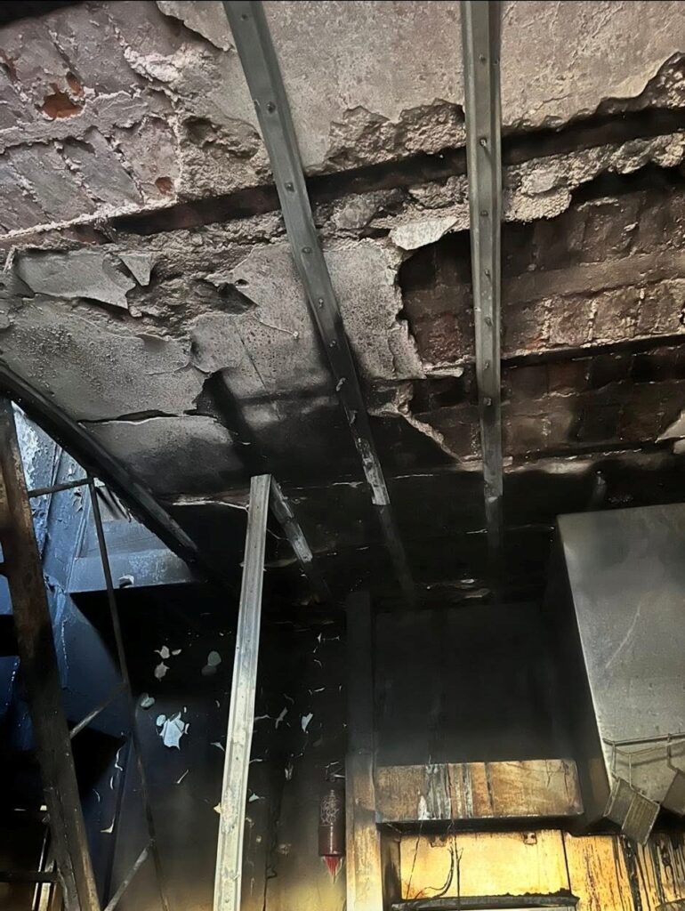 JULIO MORENO ASEGURÓ QUE LAS PERDIDAS EN CAO FUERON TOTALES 5 incendio cao1