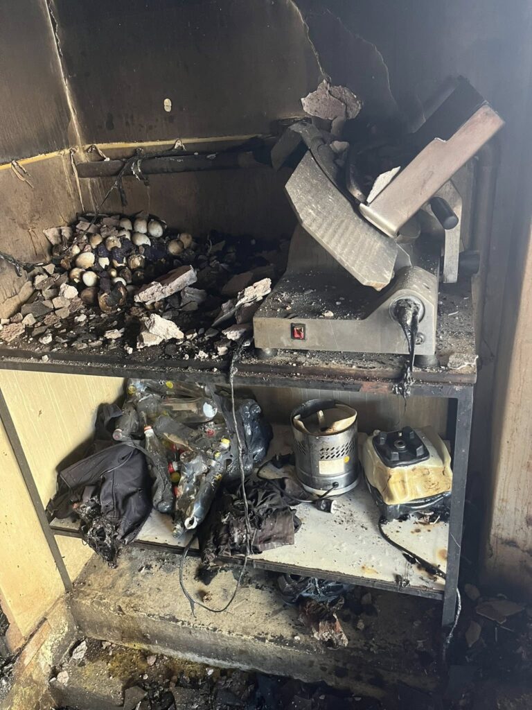 JULIO MORENO ASEGURÓ QUE LAS PERDIDAS EN CAO FUERON TOTALES 9 incendio cao5