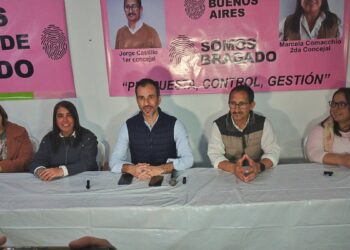 SOMOS EN CAMPAÑA. VISITO BRAGADO EL CANDIDATO A 1° SENADOR, PABLO PETRECCA