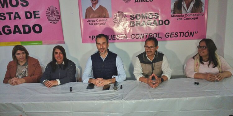 SOMOS EN CAMPAÑA. VISITO BRAGADO EL CANDIDATO A 1° SENADOR, PABLO PETRECCA