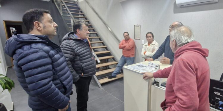 EL SEOCA RECIBIO LA VISITA DE CANDIDATOS A CONCEJALES.