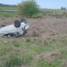 UNA MUJER HERIDA EN EL VUELCO DE UN AUTO EN RUTA 46