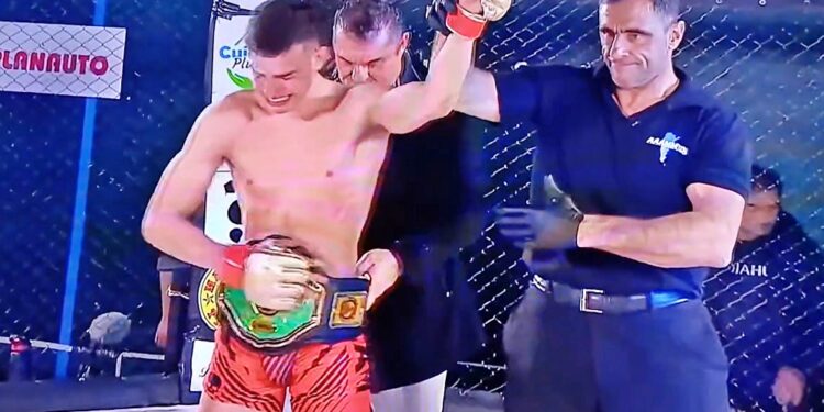 OTRO LOGRO BRAGADENSE: ALBANO “EL PORFIADO” SANCHEZ CAMPEON NACIONAL DE LA DISCIPLINA MMA