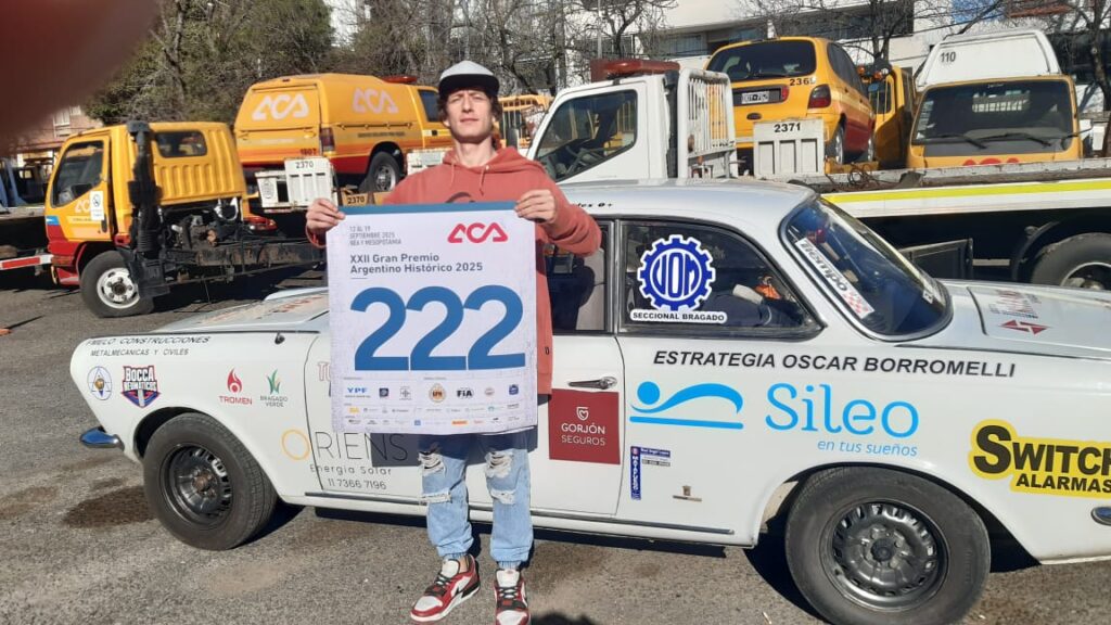 BRAGADENSES EN EL XII GRAN PREMIO ARGENTINO HISTÓRICO 2025 DE REGULARIDAD 4 borremelli regularidad
