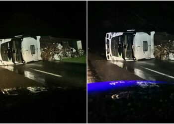 CAMIONERO BRAGADENSE PROTAGONIZO UN ACCIDENTE EN LA RUTA 188