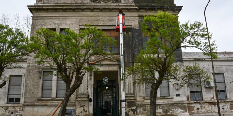 AVANZAN LAS OBRAS EN LA ESCUELA PRIMARIA Nº 8 DE OLASCOAGA 1 AVANZAN LAS OBRAS EN LA ESCUELA PRIMARIA Nº 8 DE OLASCOAGA