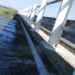 MAS TRANQUILIDAD: LA DIRECCIÓN NACIONAL DE VIALIDAD CONTROLA EL ESTADO DEL PUENTE DEL RÍO SALADO DE LA RUTA 5
