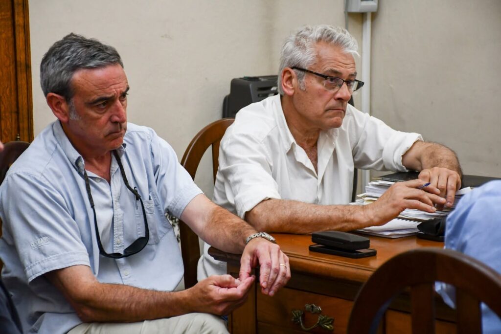 EMERGENCIA AGROPECUARIA. EL INTENDENTE RECIBIÓ AL MINISTRO JAVIER RODRÍGUEZ 7 1000078891