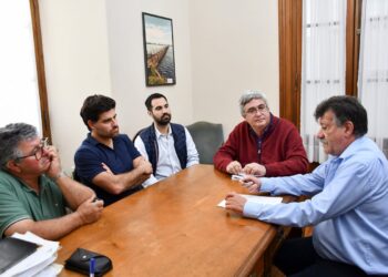 EMERGENCIA AGROPECUARIA. EL INTENDENTE RECIBIÓ AL MINISTRO JAVIER RODRÍGUEZ 7 EMERGENCIA AGROPECUARIA. EL INTENDENTE RECIBIÓ AL MINISTRO JAVIER RODRÍGUEZ