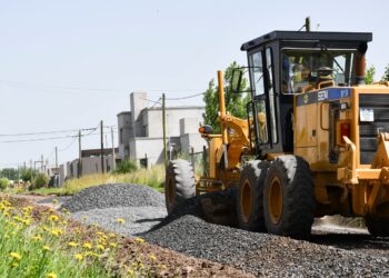BARRIO LAS ROSAS. INICIARON EL CONSOLIDADO DE LAS CALLES