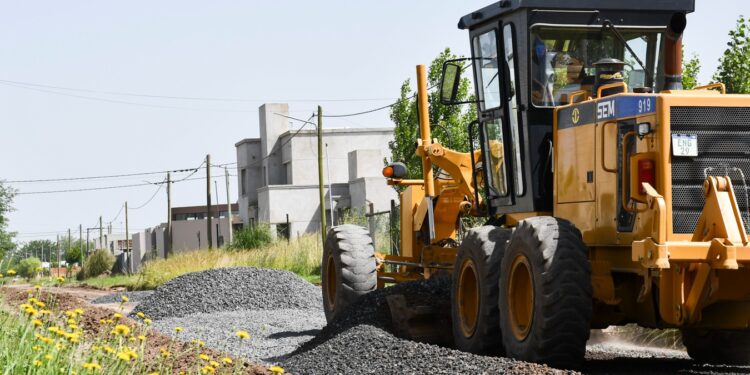 BARRIO LAS ROSAS. INICIARON EL CONSOLIDADO DE LAS CALLES