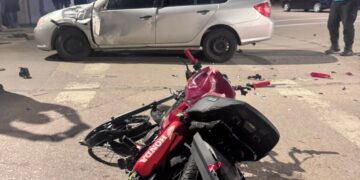 GRAVE ACCIDENTE EN LA MADRUGADA. UNA PERSONA HERIDA