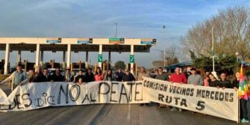 FUERTE RECHAZO DE INTENDENTES AL NUEVO PEAJE EN GOROSTIAGA SOBRE LA RUTA 5